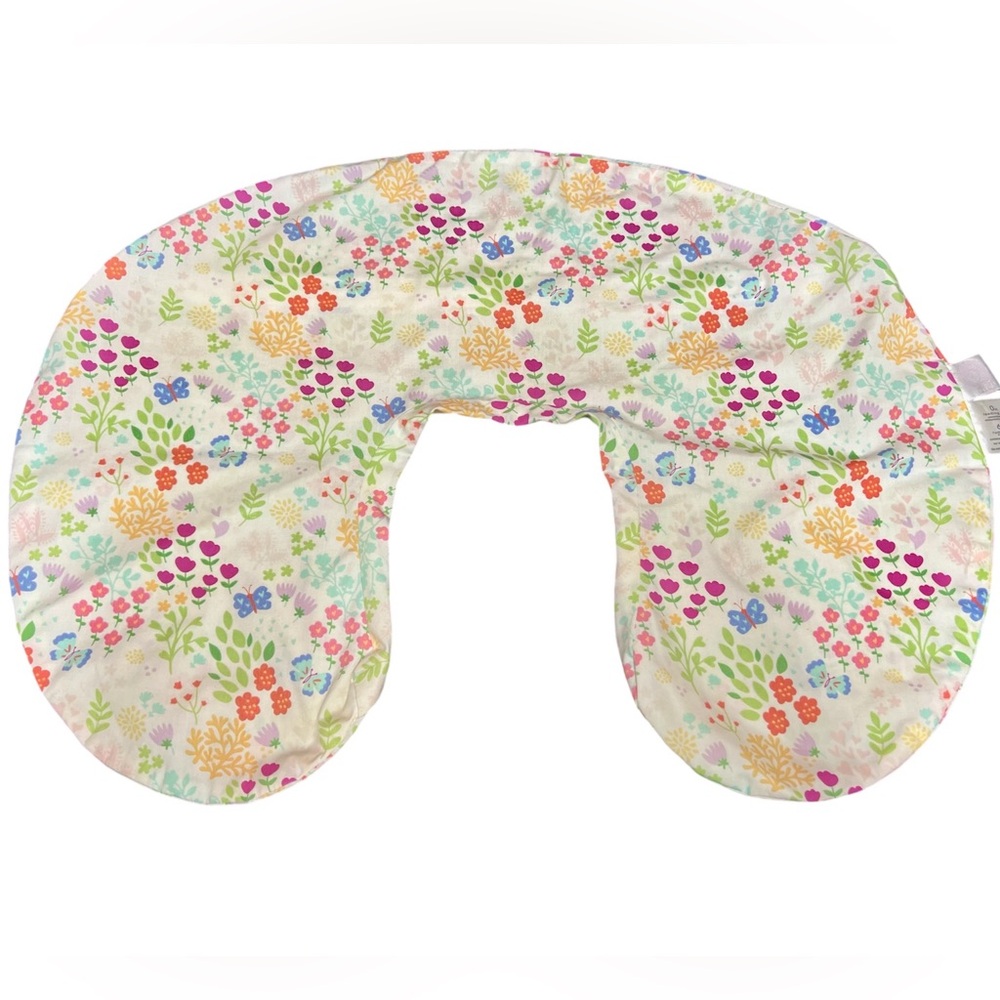 EUC - Boppy Nursing Pillow Cover - Floral